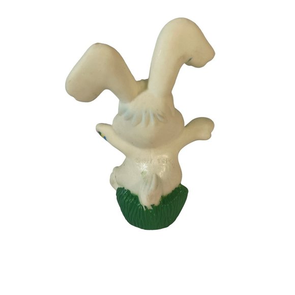 Vintage TCFC Bunny Rabbit Figure 4" 1992 Easter Bunny Rubber - Picture 2 of 4